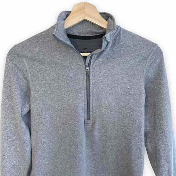 Nike Dri-Fit Pro Warm Half-Zip Long-Sleeved Shirt - Picture 3 of 9